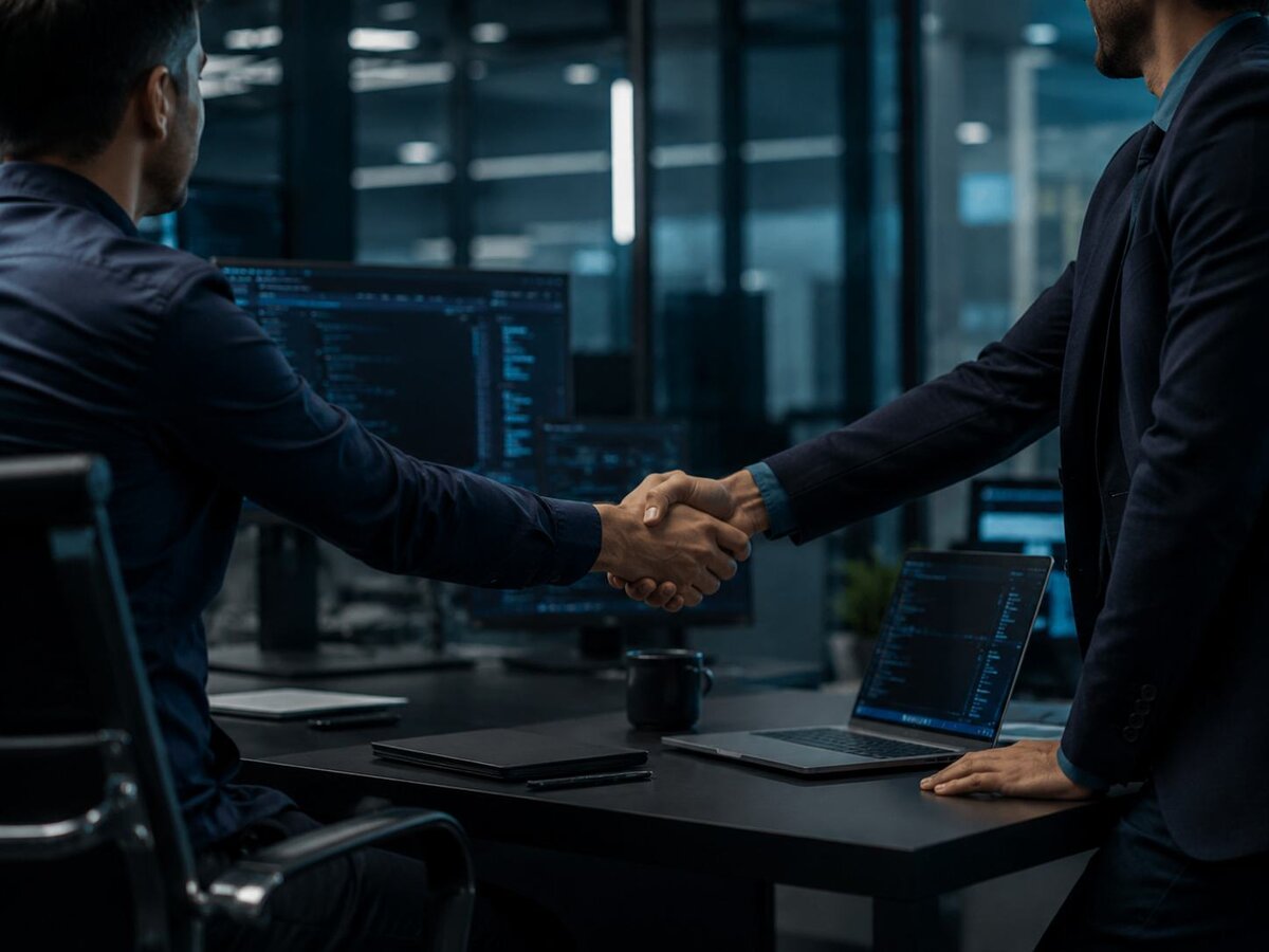 Partnership handshake at Xperts